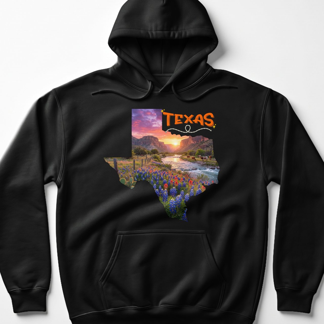 Premium State Pride Graphic Hoodies