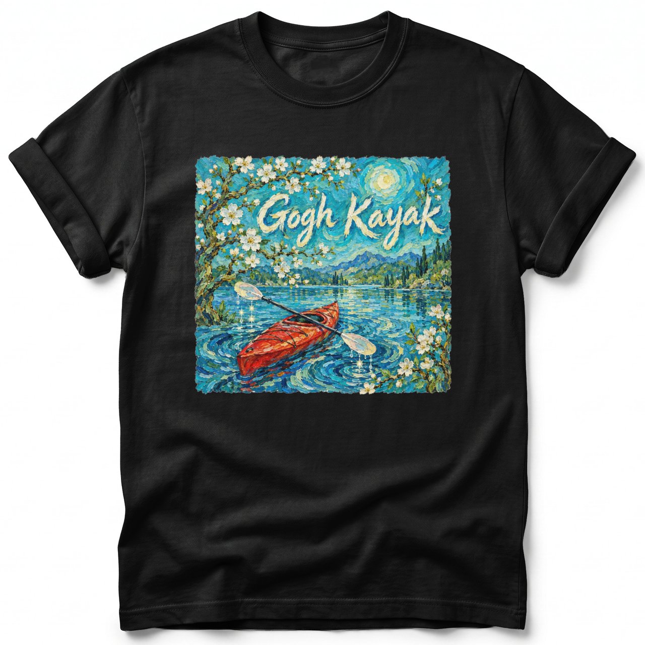 Gogh Kayak ~ Comfort Colors Premium Tee