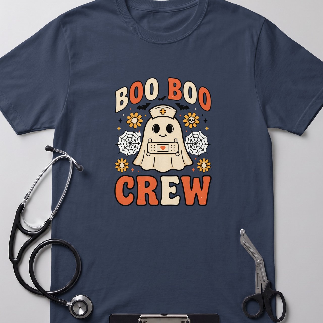 Boo Boo Crew Nurse Tee