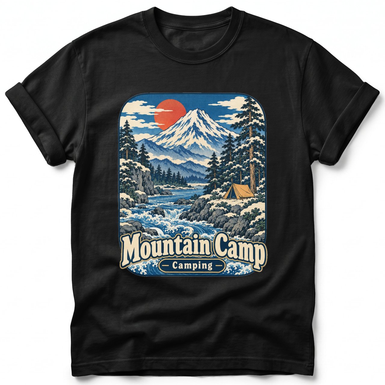Mountain Camp ~ Comfort Colors Premium Tee
