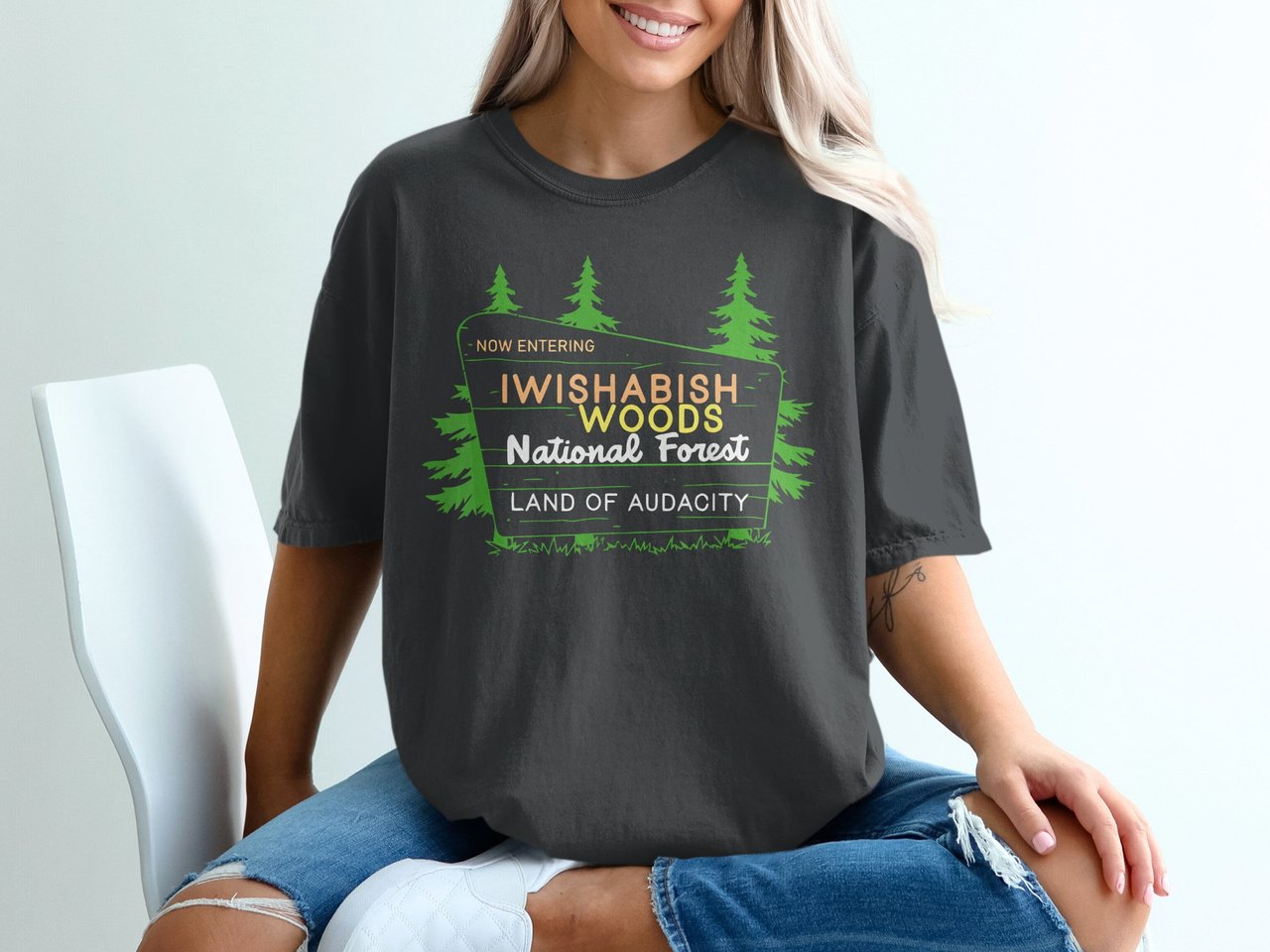 I Wishabish Woods National Forest Tee