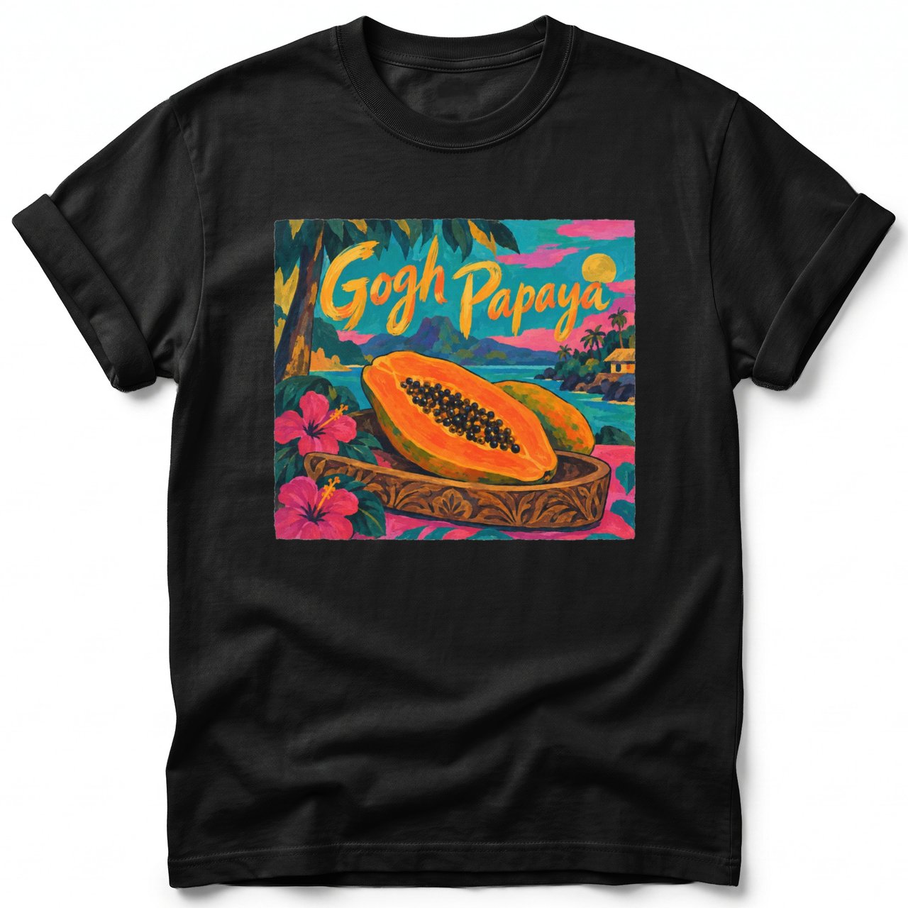 Gogh Papaya ~ Comfort Colors Premium Tee