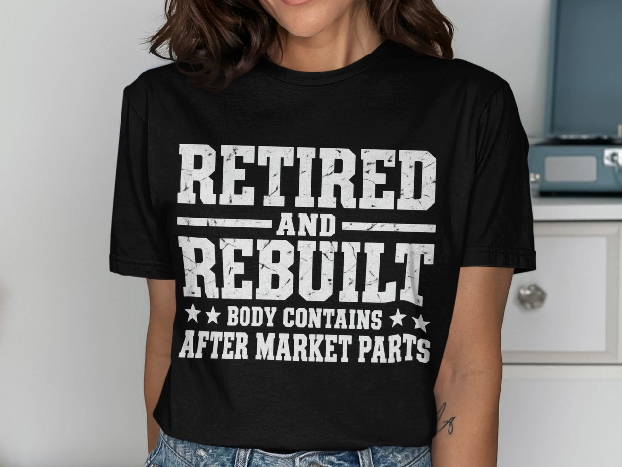 Retired And Rebuilt Tee
