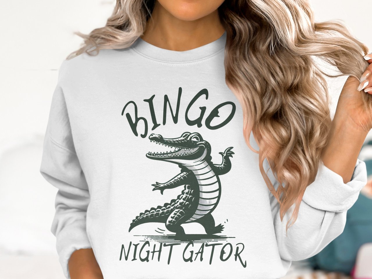 Bingo Night Gator Sweatshirt