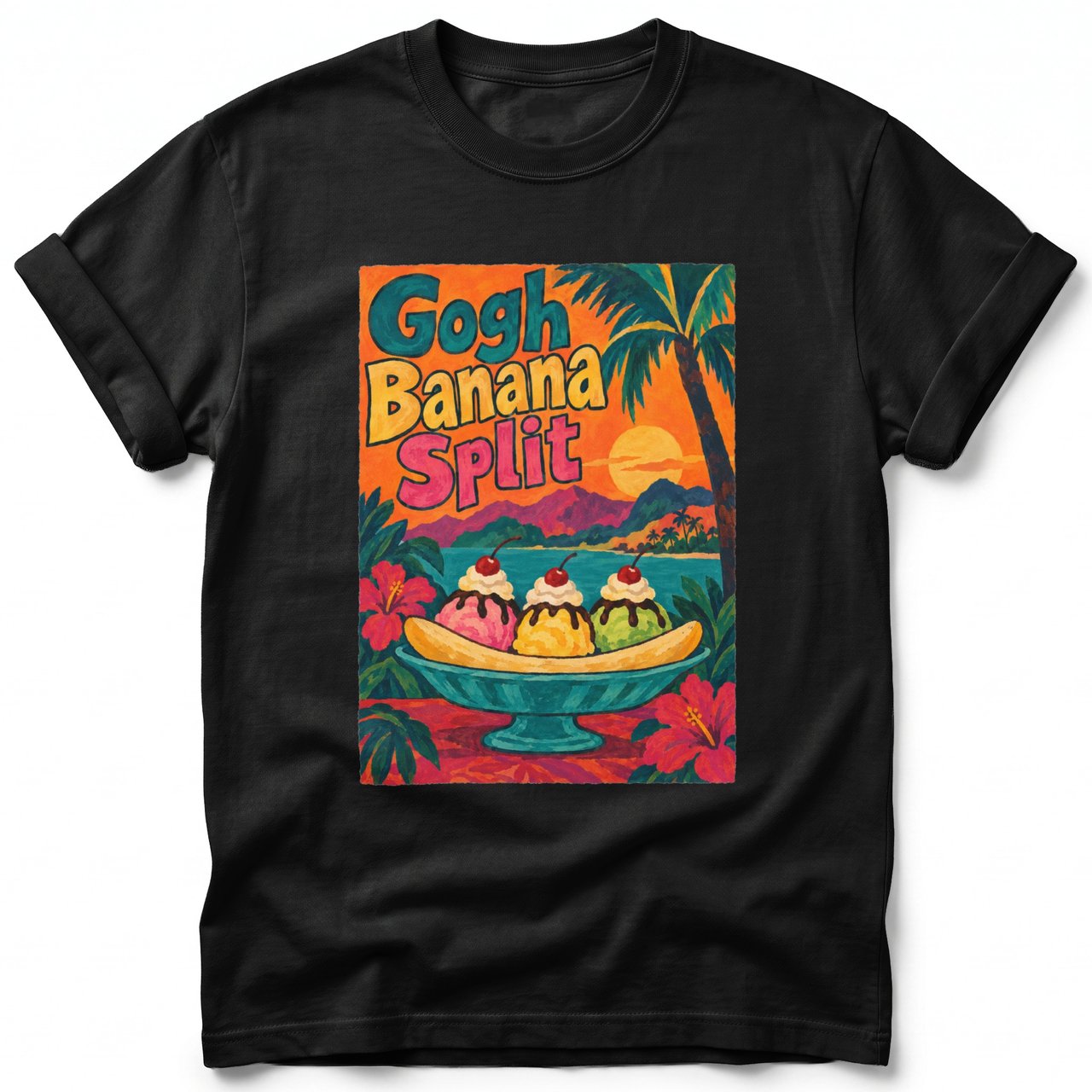 Gogh Banana Split ~ Comfort Colors Premium Tee