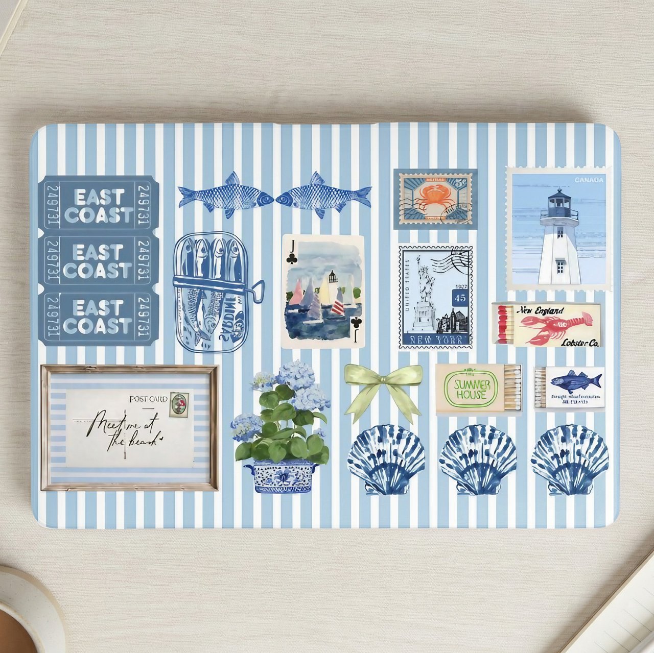 East Coast Summer MacBook Case