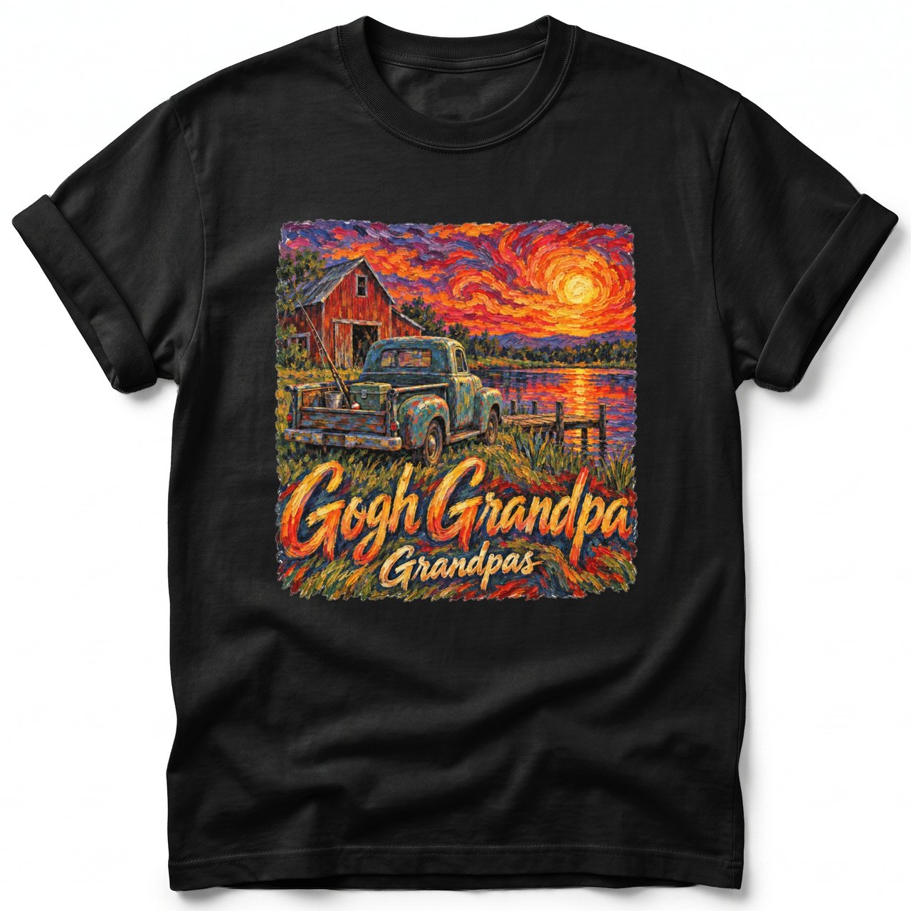 Gogh Grandpa ~ Comfort Colors Premium Tee