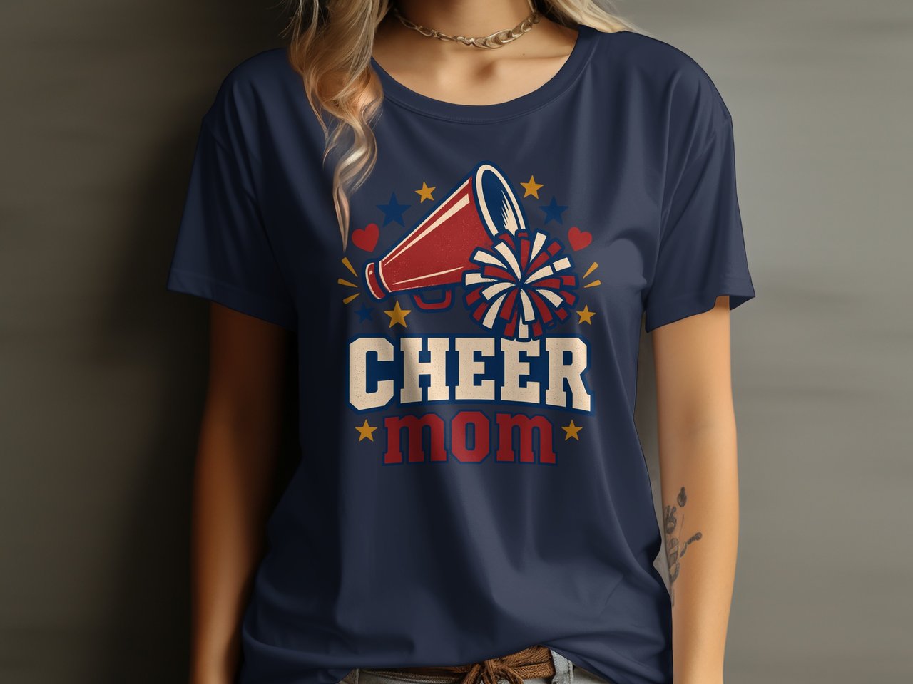 Cheer Mom Tee or Sweatshirt