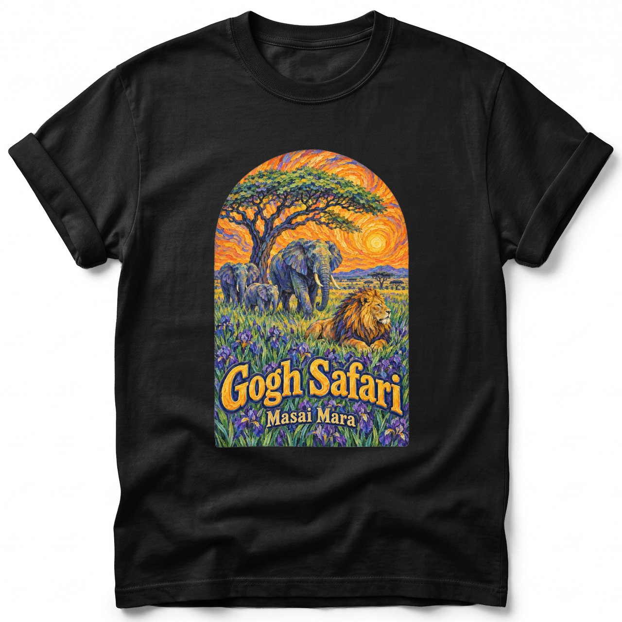 Gogh Safari ~ Comfort Colors Premium Tee