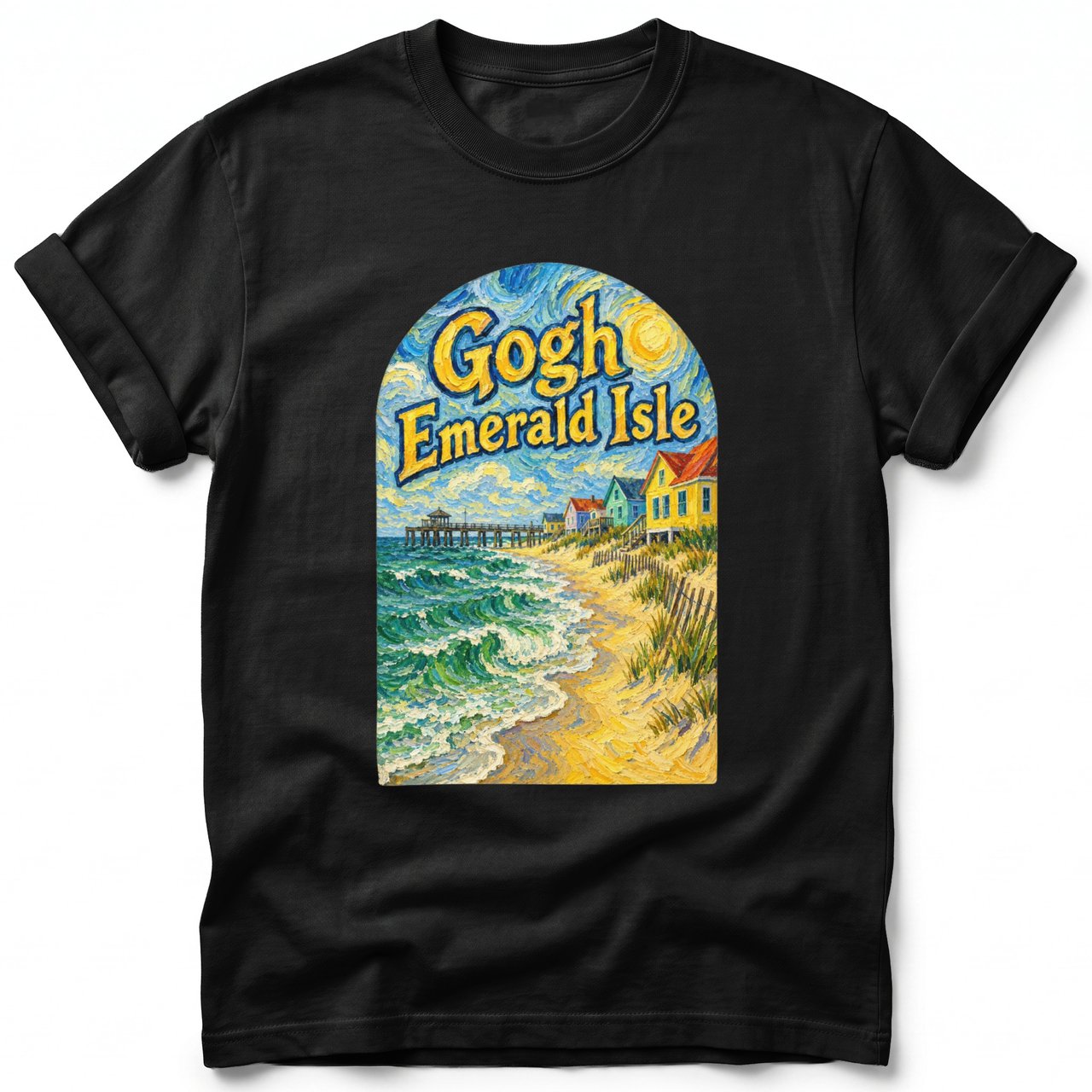 Gogh Emerald Isle ~ Comfort Colors Premium Tee