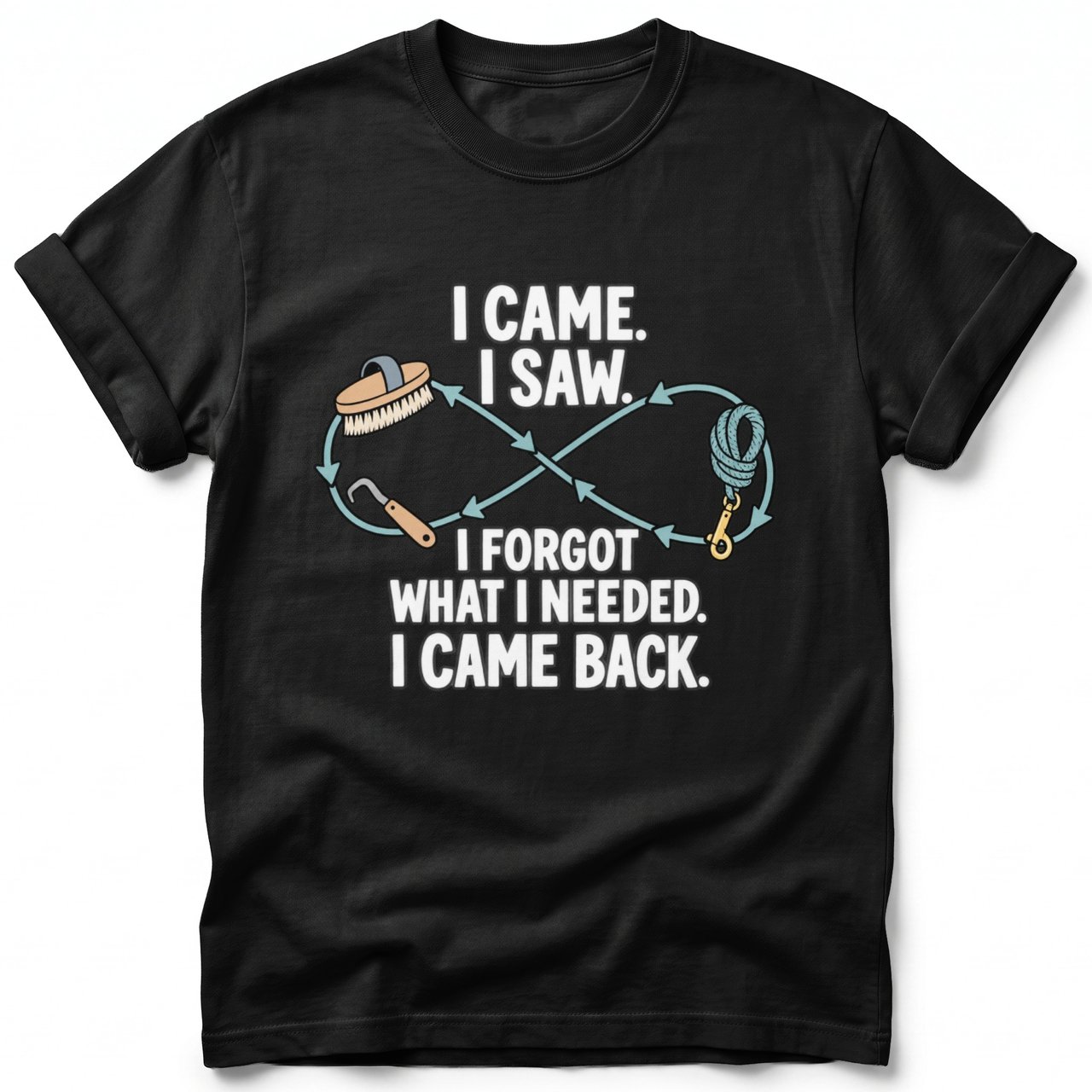 I Came I Saw Horse Barn Tee