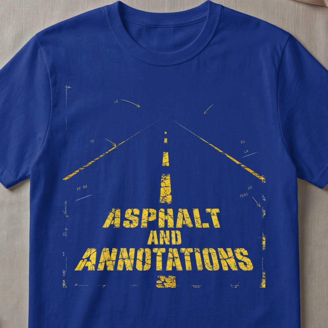 Asphalt And Annotations Tee