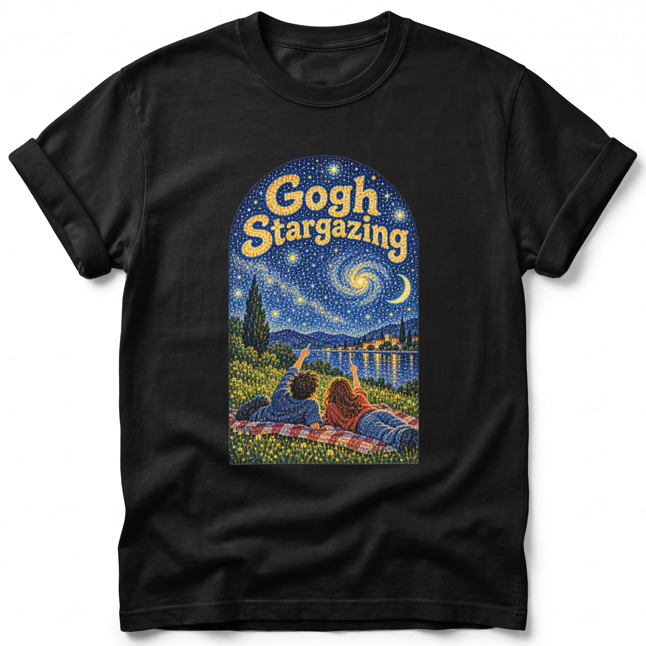 Gogh Stargazing ~ Comfort Colors Premium Tee