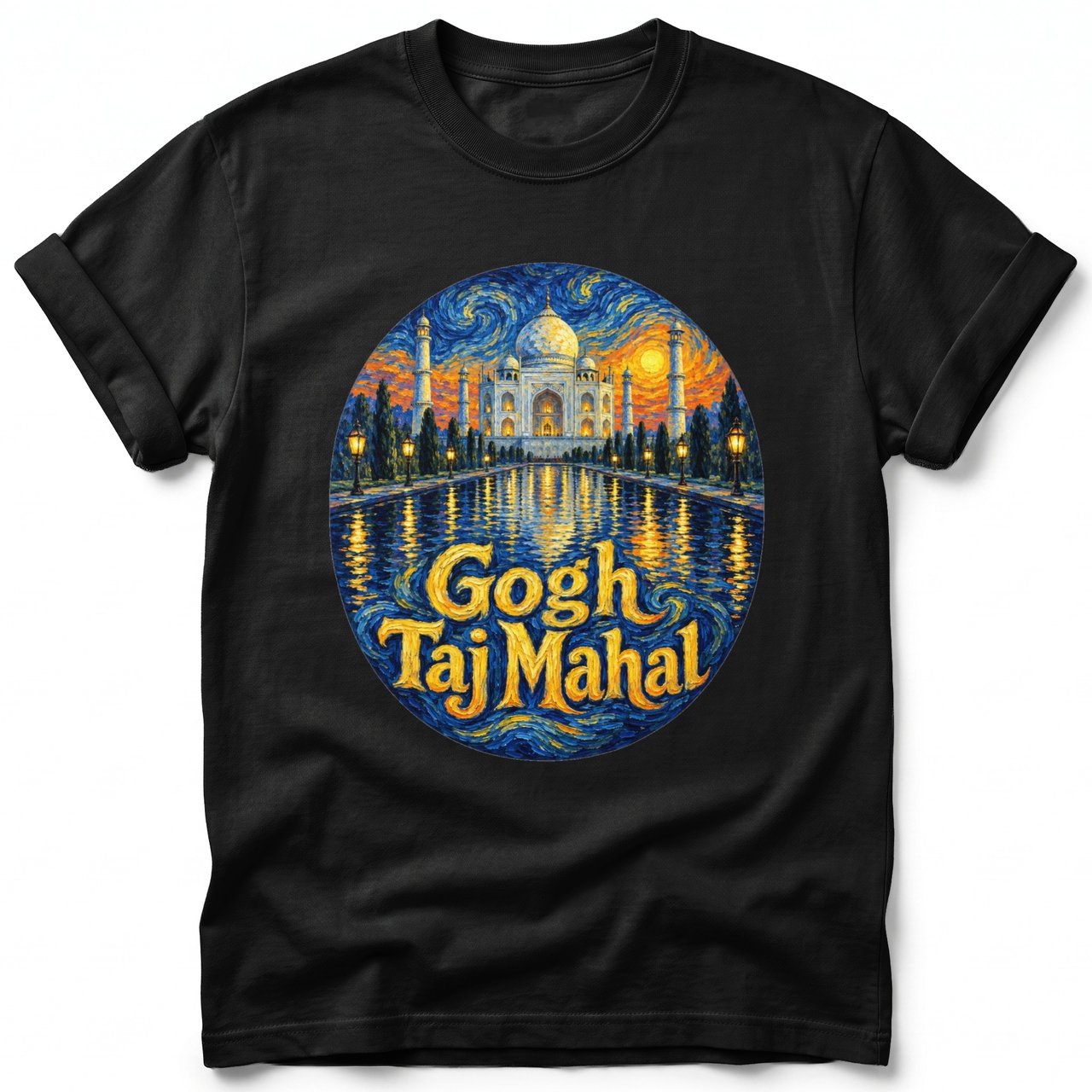 Gogh Taj Mahal ~ Comfort Colors Premium Tee