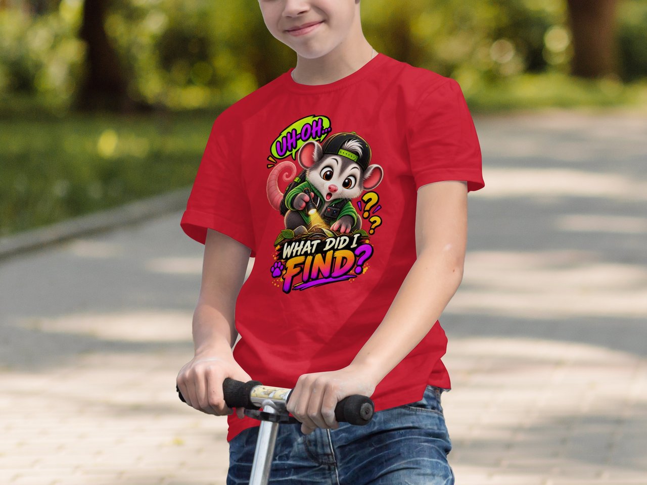 What Did I Find Parker the Possum Tee