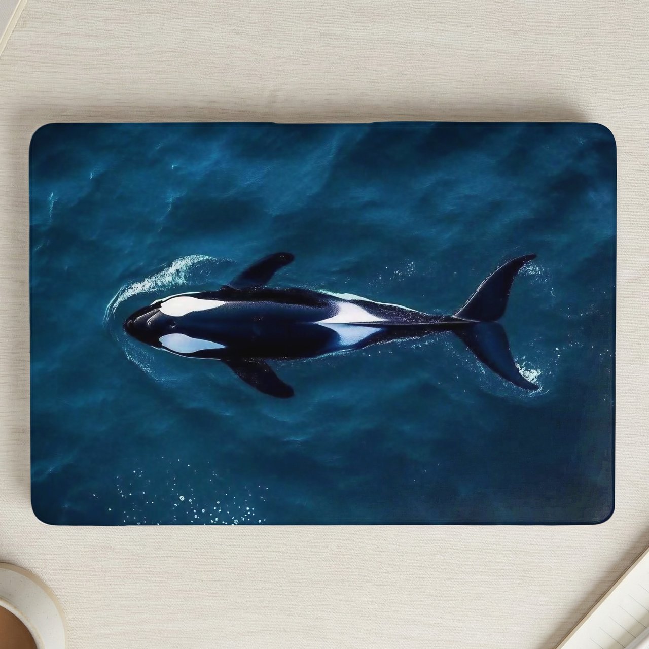 Deep Ocean Orca MacBook Case