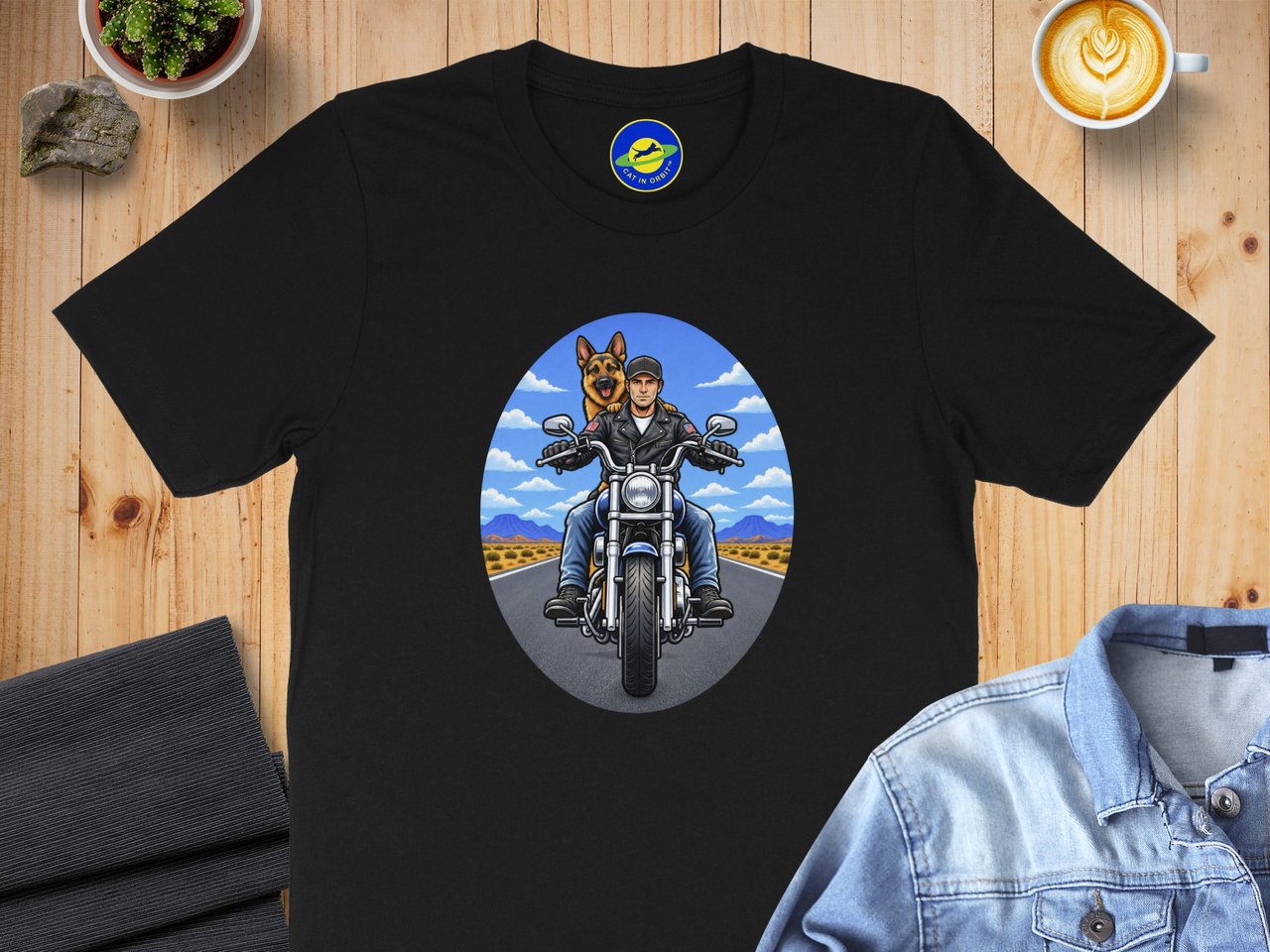 I Love Dogs And Motorcycles T-Shirt, Biker Dog Lover Tee, Funny Motorcycle Rider Shirt