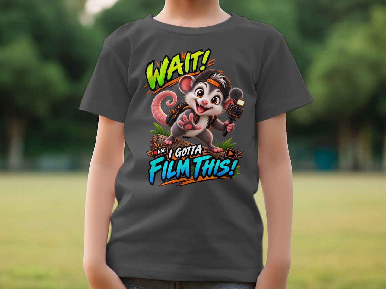 Wait I Gotta Film This Parker the Possum Tee