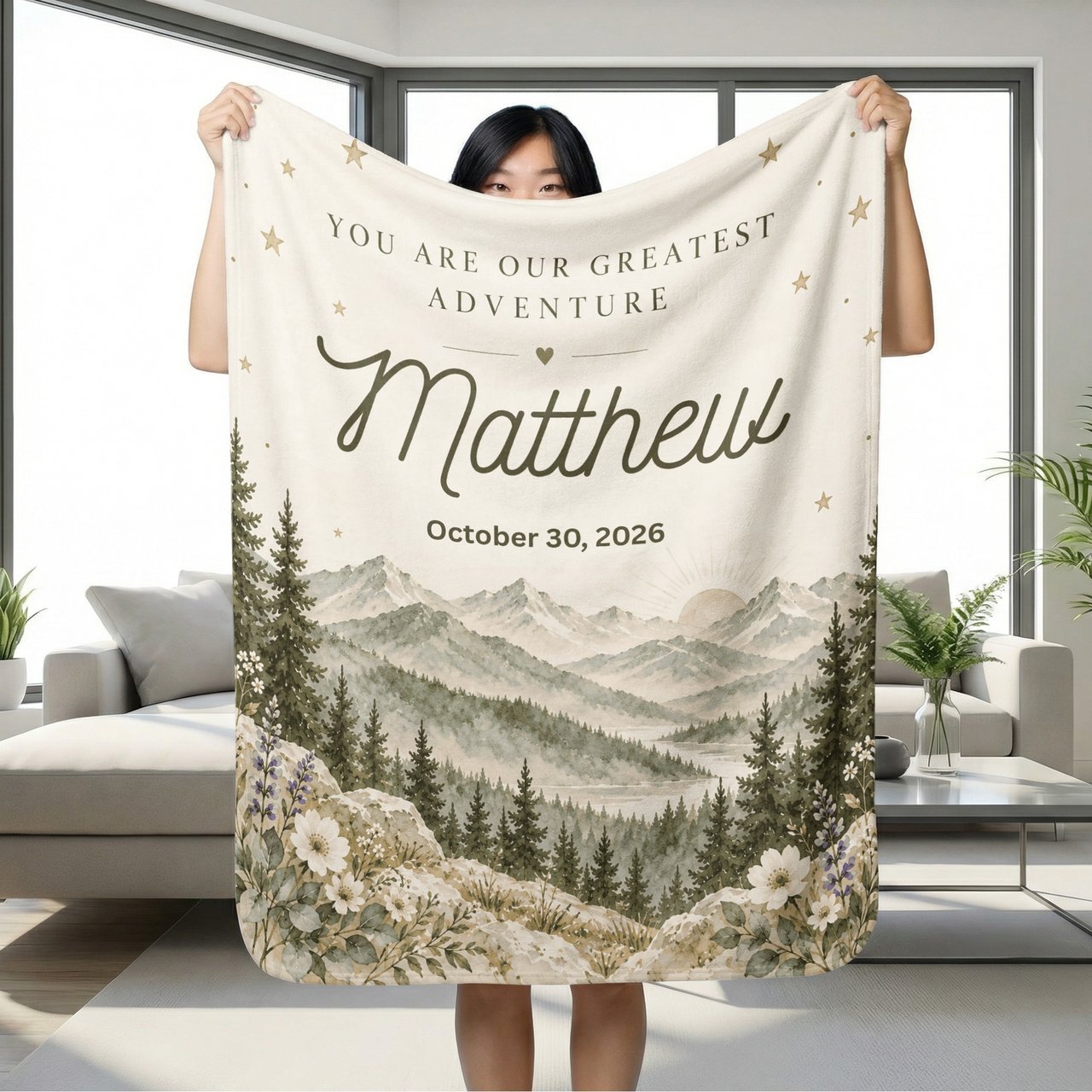 Our Greatest Adventure Blanket
