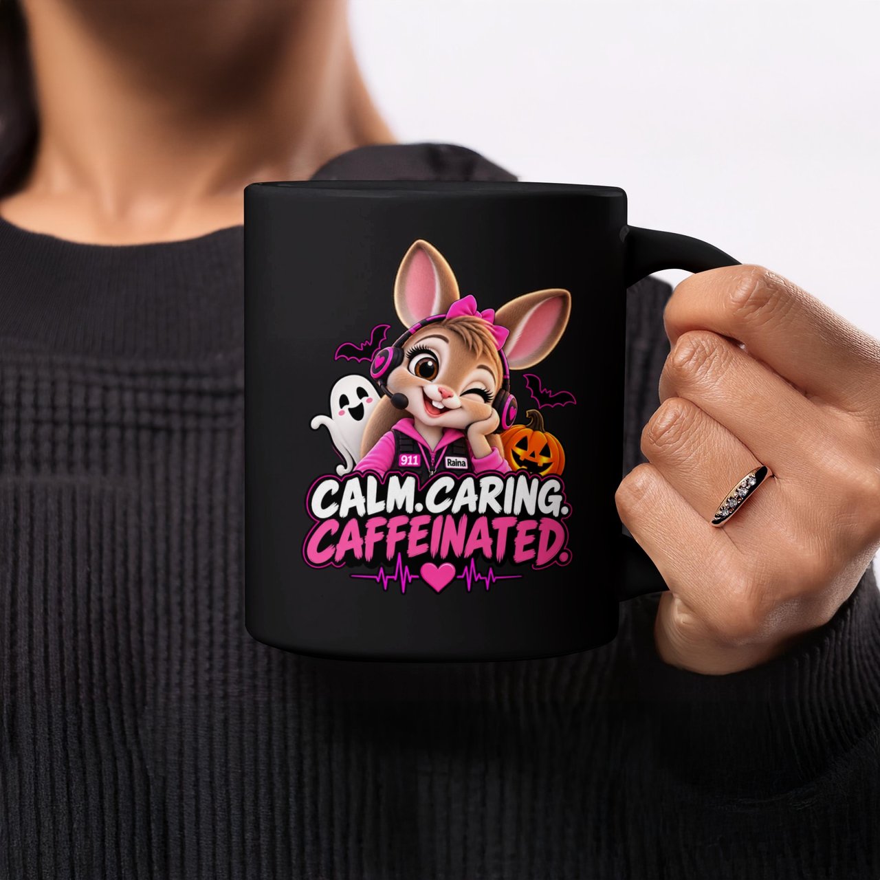 Calm Caring Caffeinated Dispatcher Mug