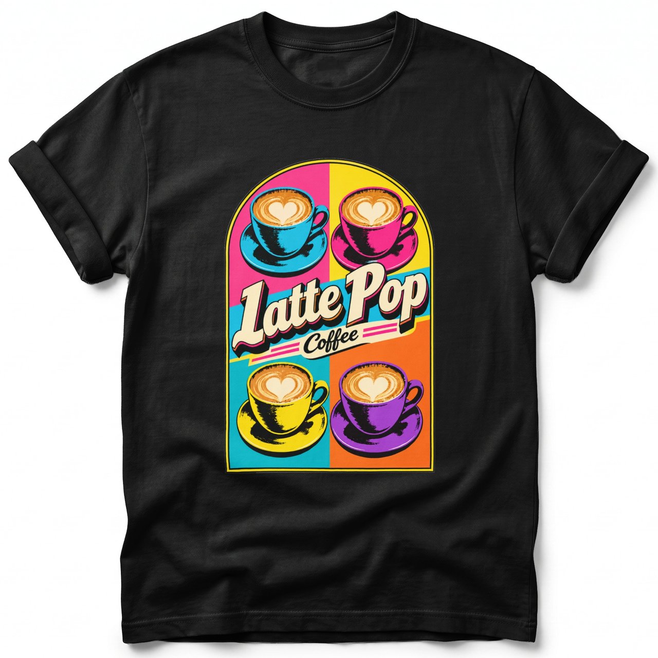 Latte Pop ~ Comfort Colors Premium Tee