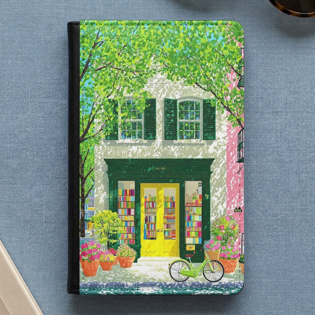 Cozy Bookstore Passport Cover