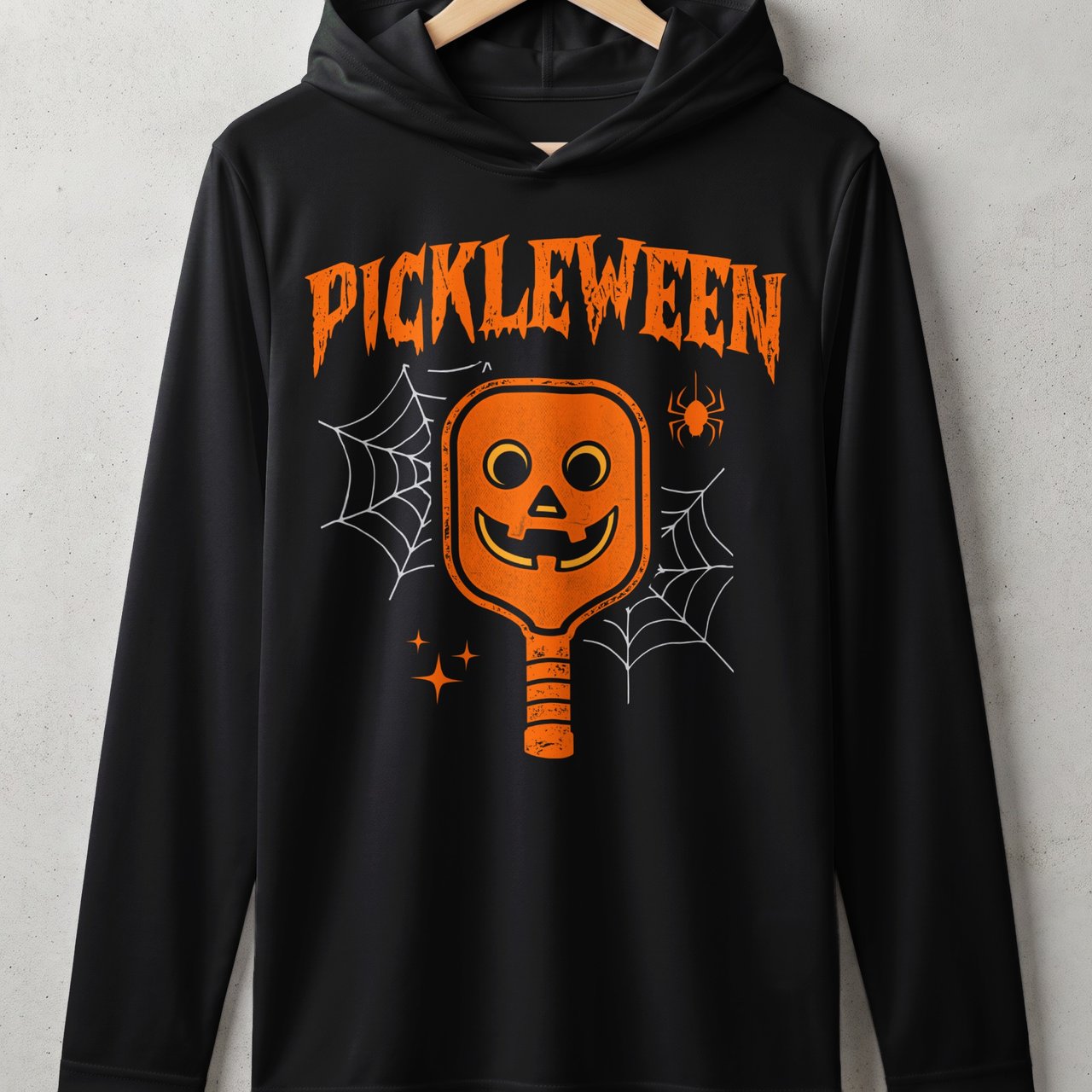 Pickleball Sport-Tek Performance Hood, Pickleween, Lightweight Hoodie
