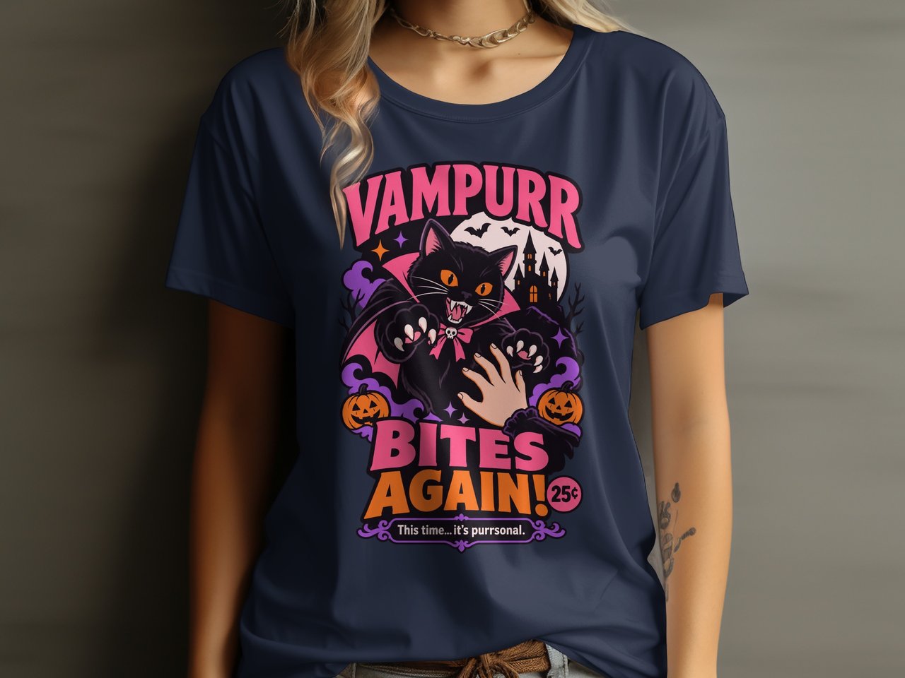 Vampurr Bites Again Tee or Sweatshirt