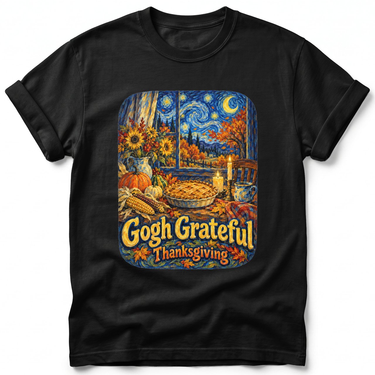 Gogh Grateful ~ Comfort Colors Premium Tee