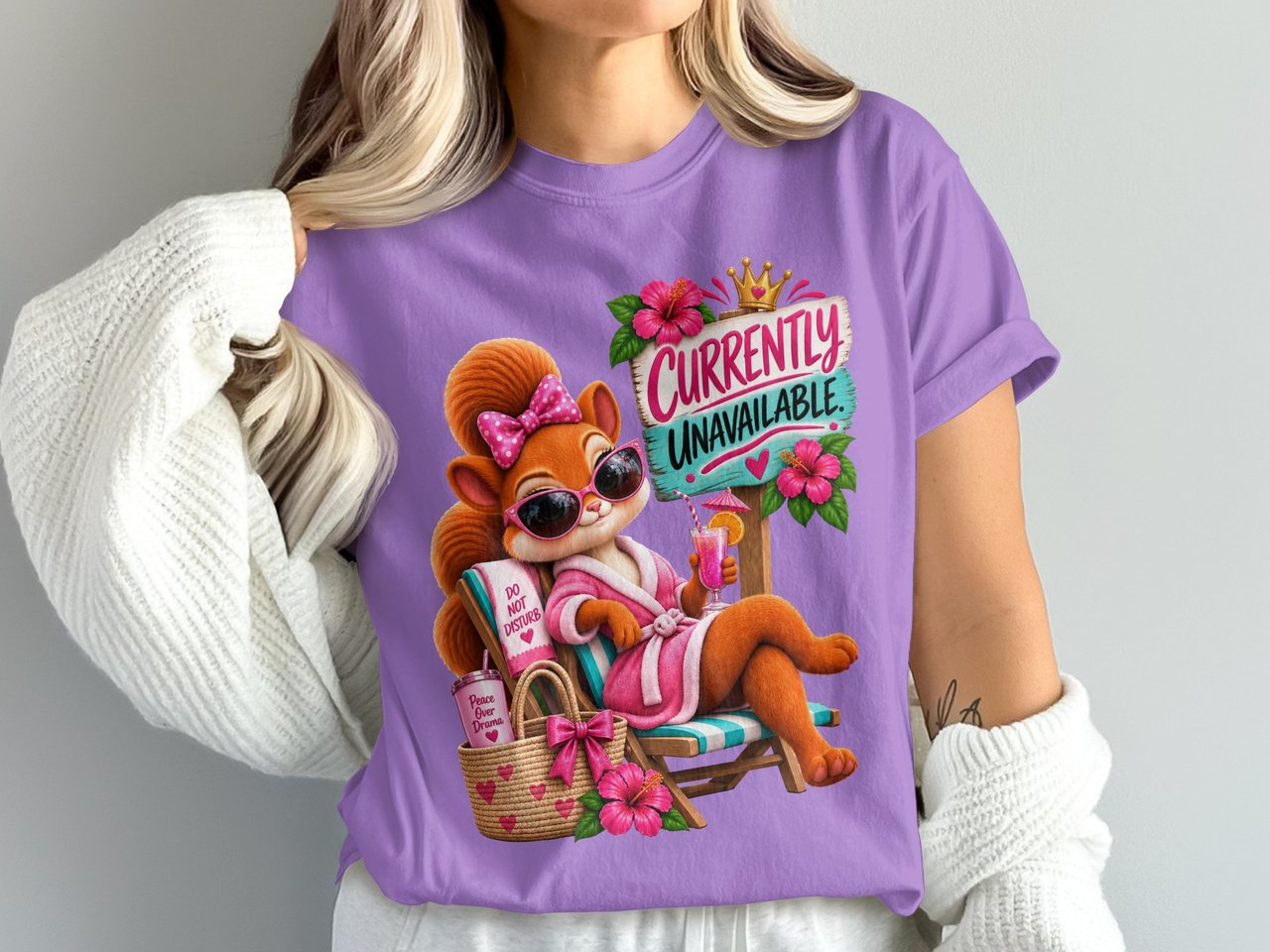 Currently Unavailable Sally the Squirrel Tee