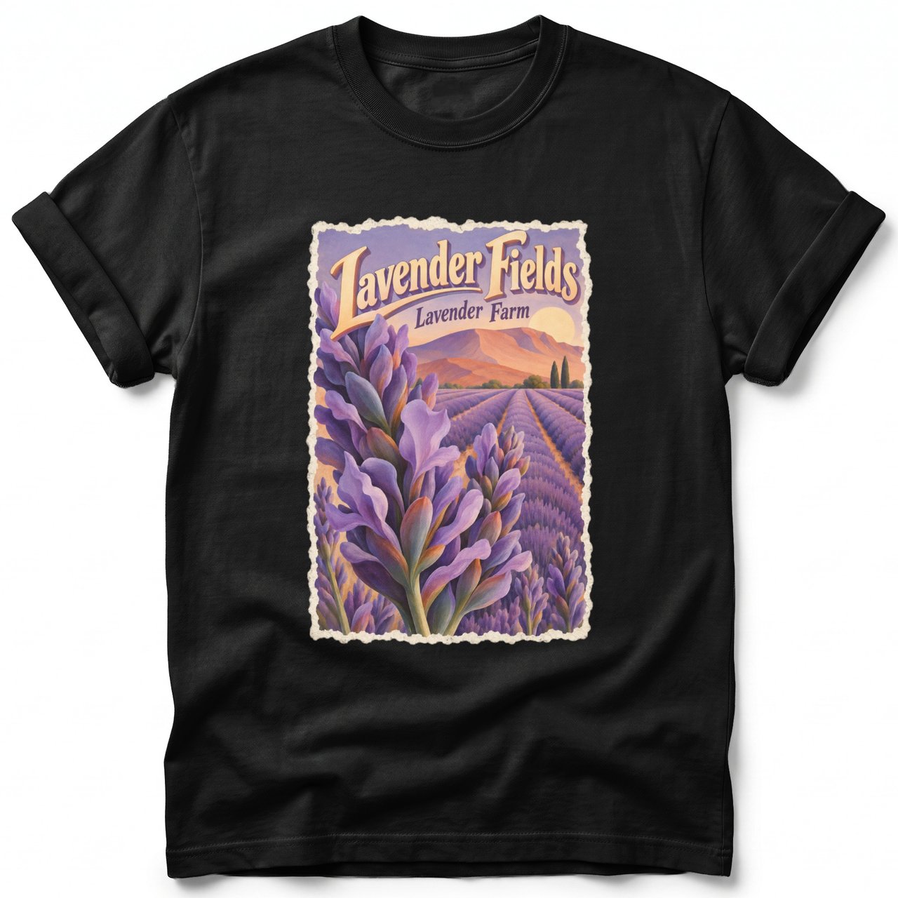 Lavender Fields ~ Comfort Colors Premium Tee