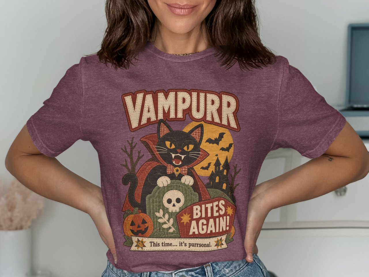Vampurr Bites Again Tee