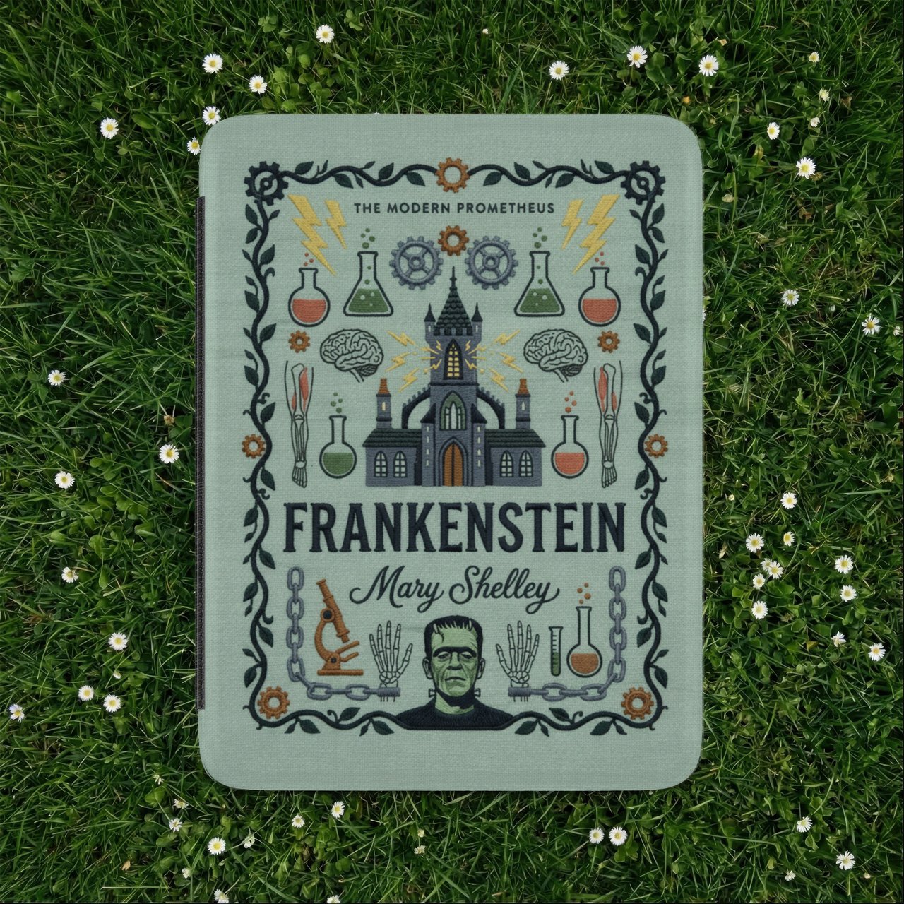 Frankenstein Book Cover Kindle Case