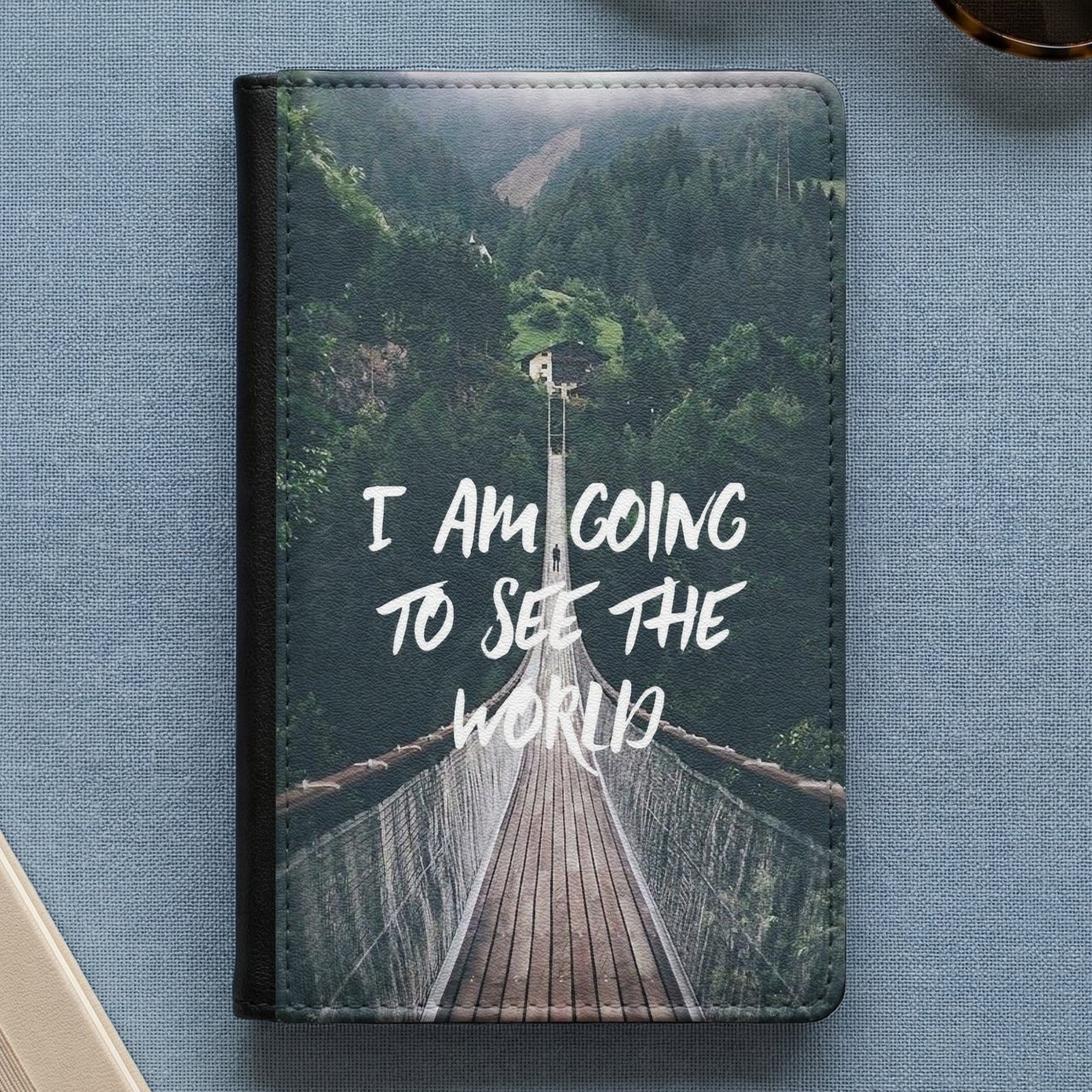 I Am Going To See The World Passport Cover