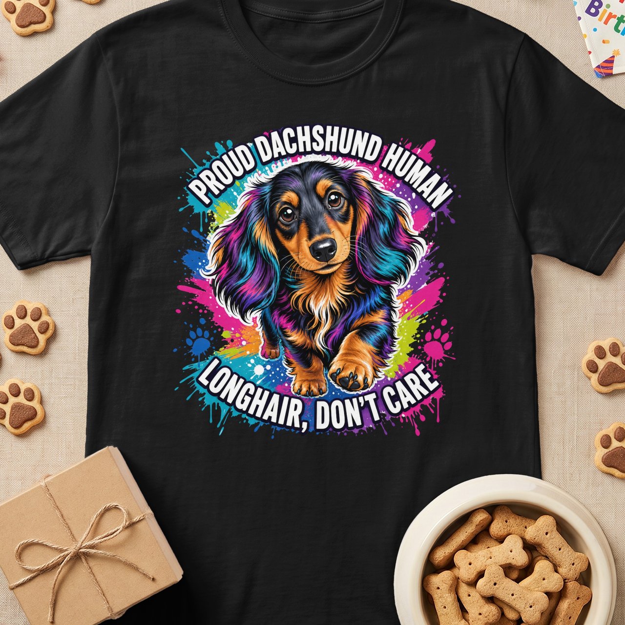 Proud Dachshund Human Tee