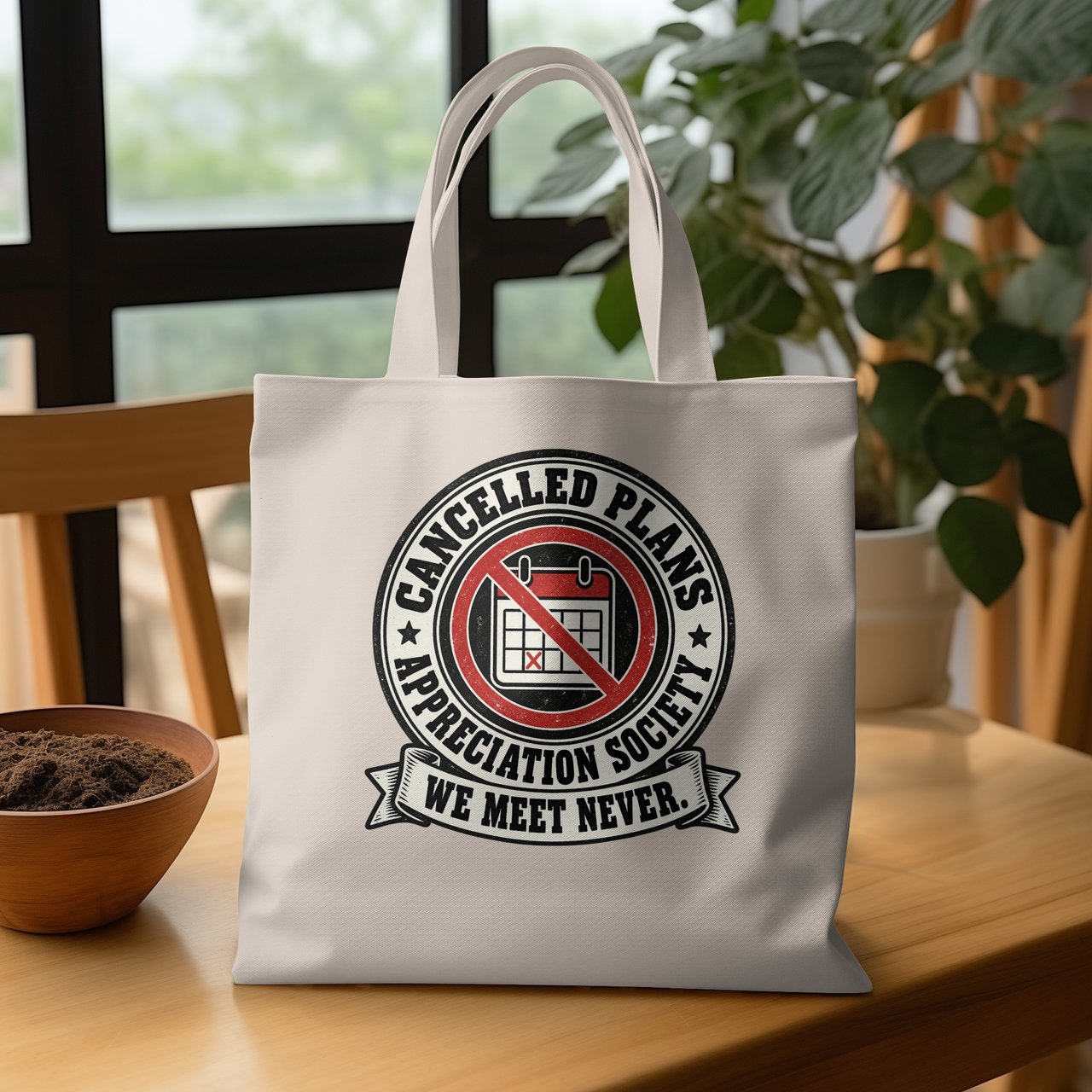 Cancelled Plans Appreciation Society Tote