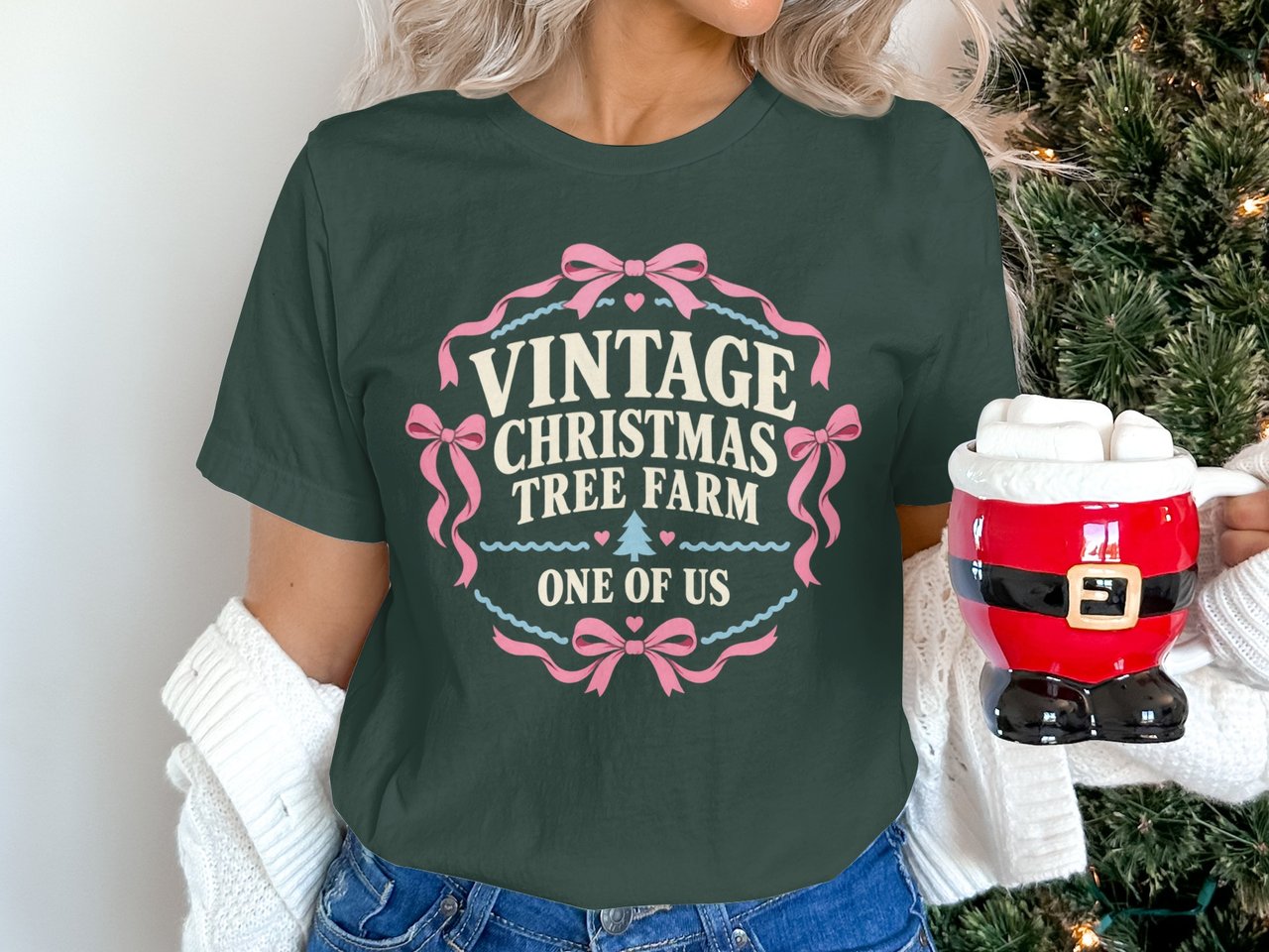 Vintage Christmas Tree Farm Tee