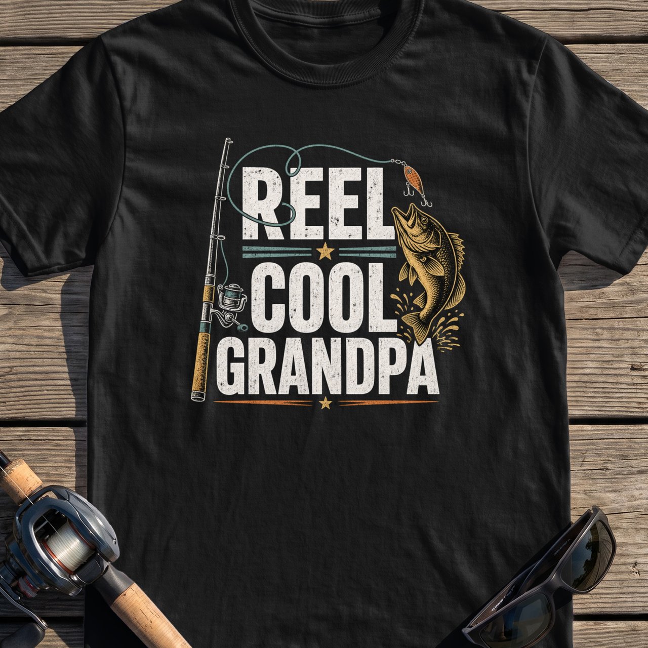 Reel Cool Grandpa T-Shirt