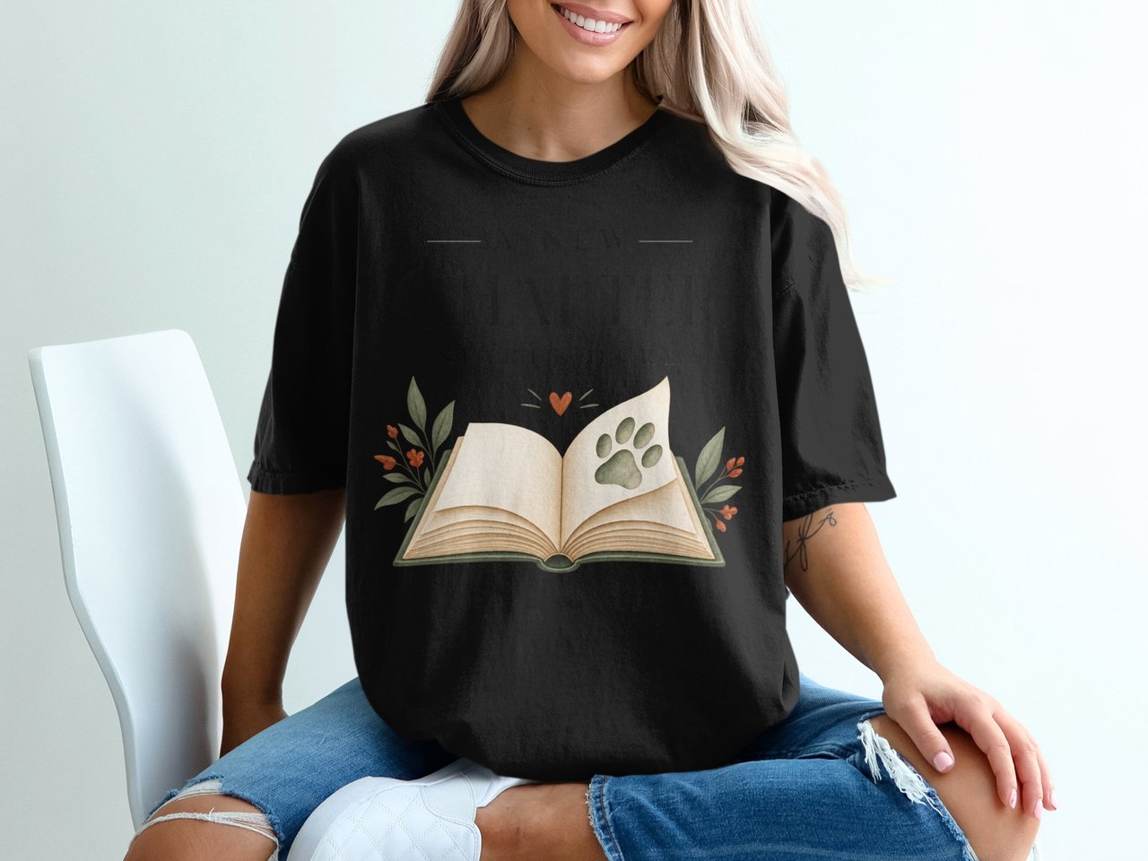 A New Chapter Starts Here Tee