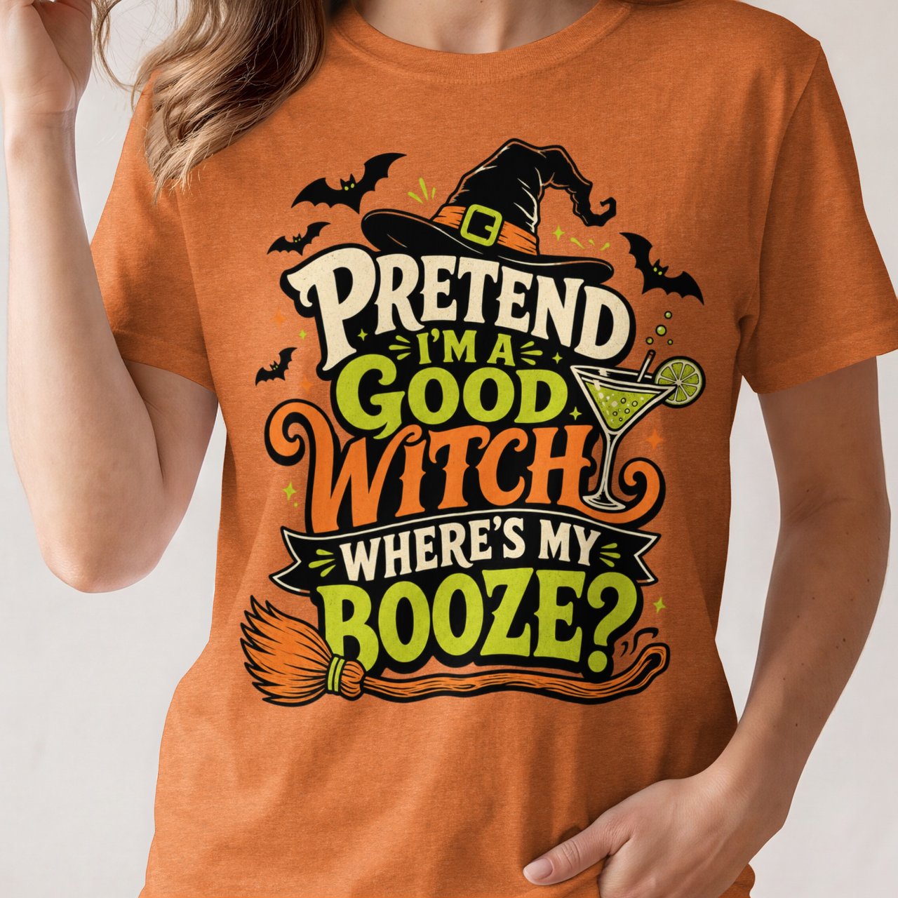 Pretend I'm A Good Witch Tee
