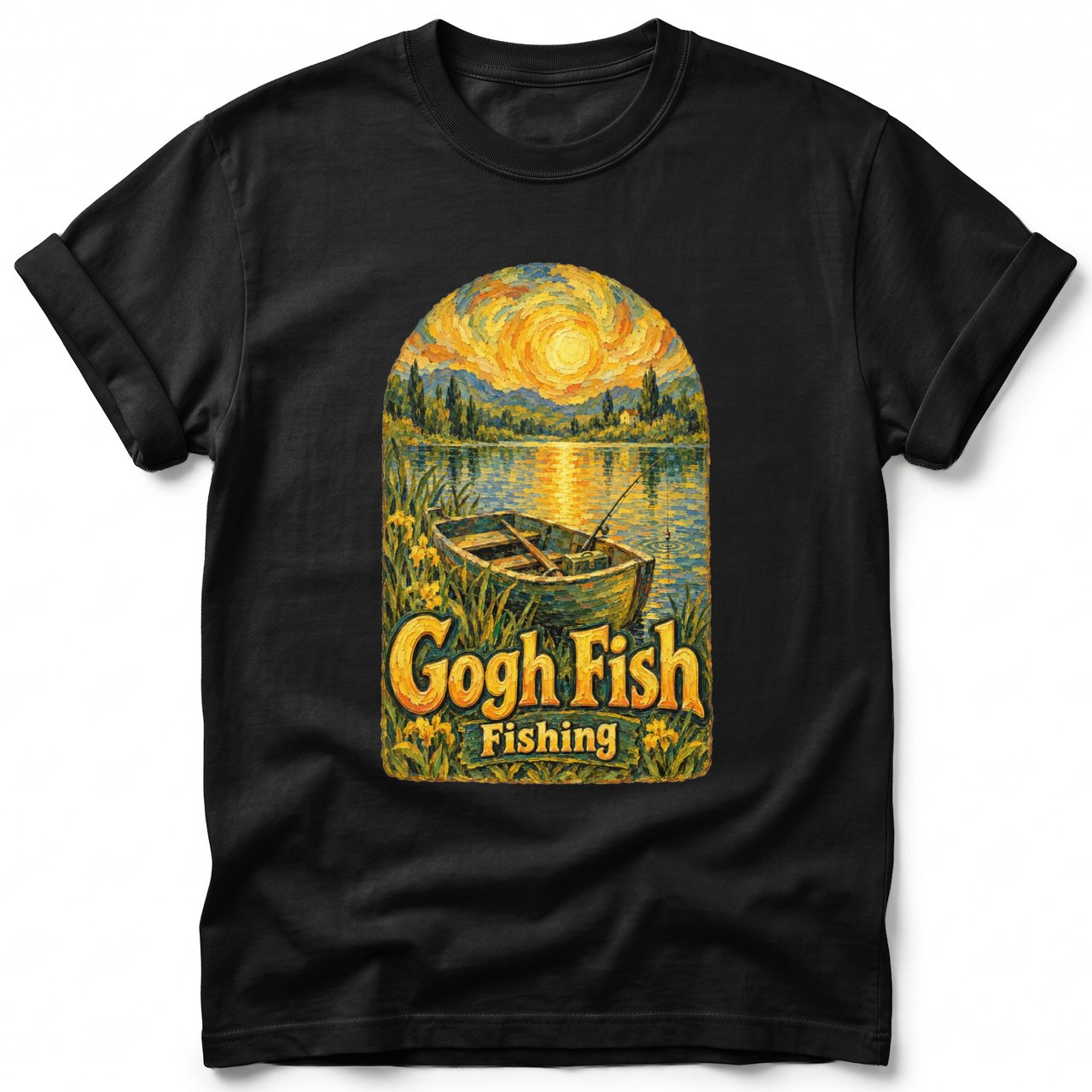 Gogh Fish ~ Comfort Colors Premium Tee