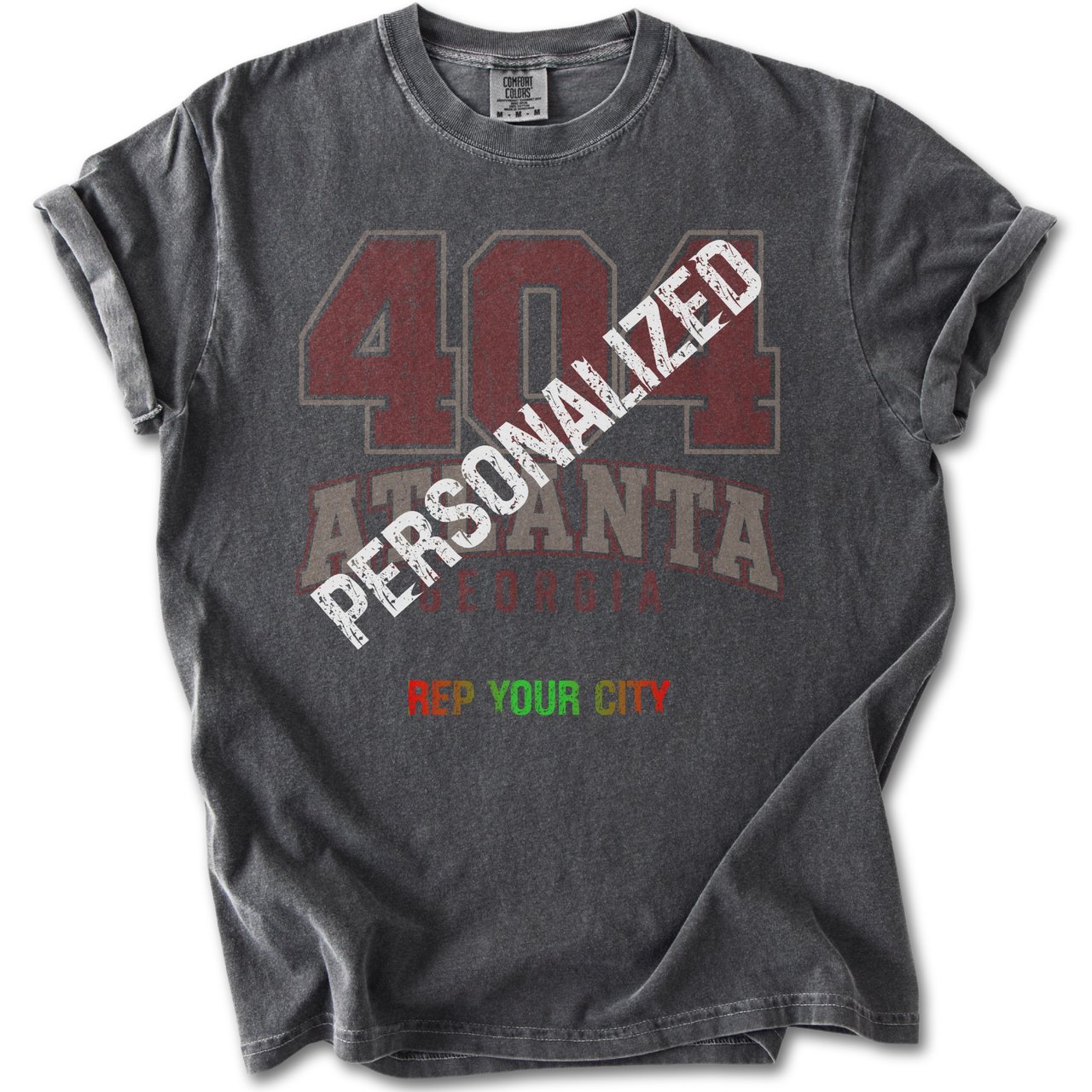 Personalized - Area Code, City, State Tee
