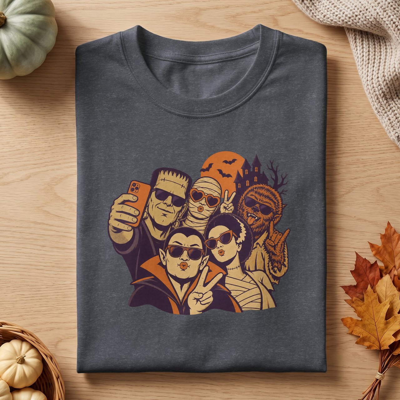 Monster Squad Selfie Tee