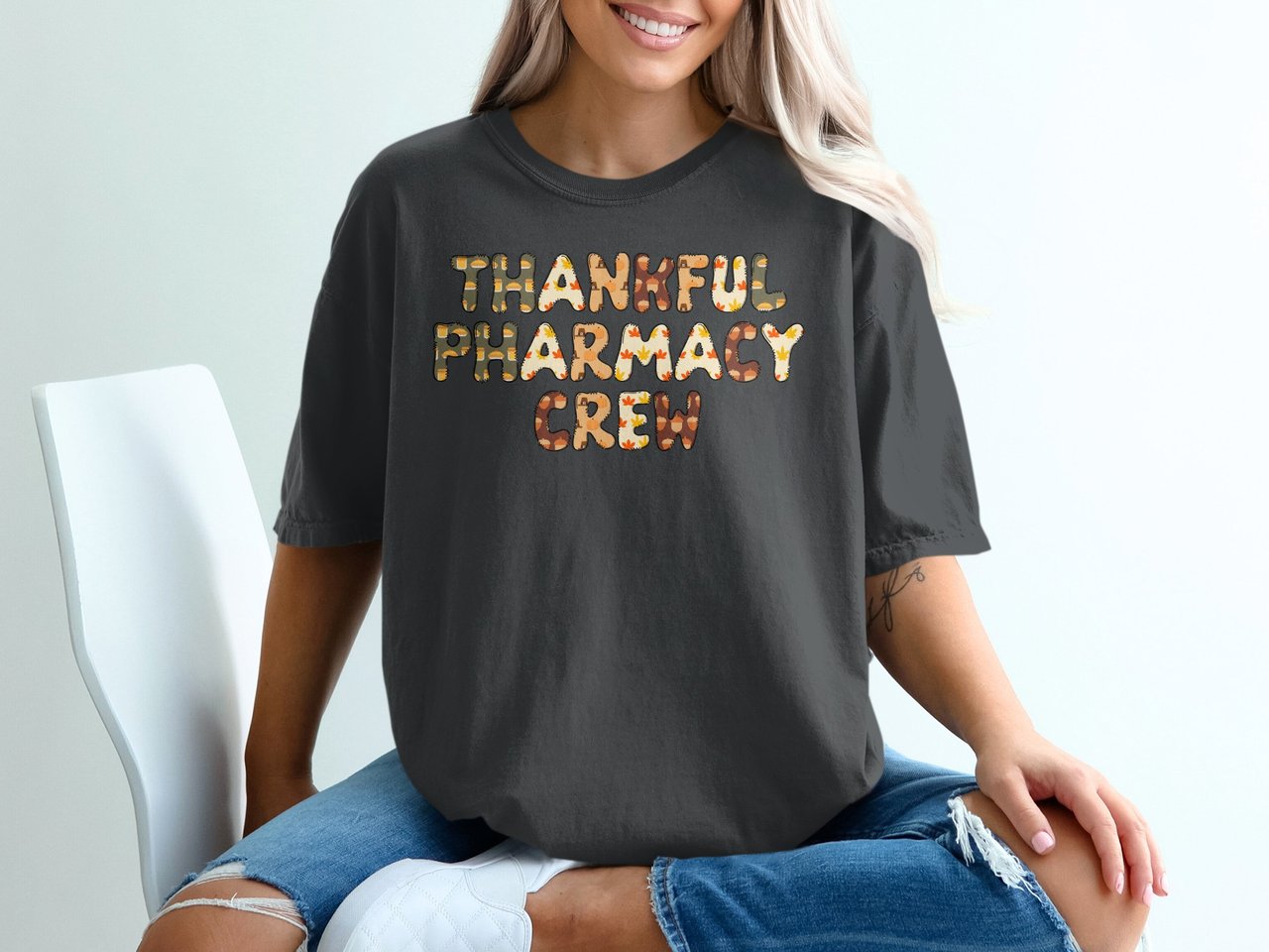 Thankful Pharmacy Crew Graphic Tee