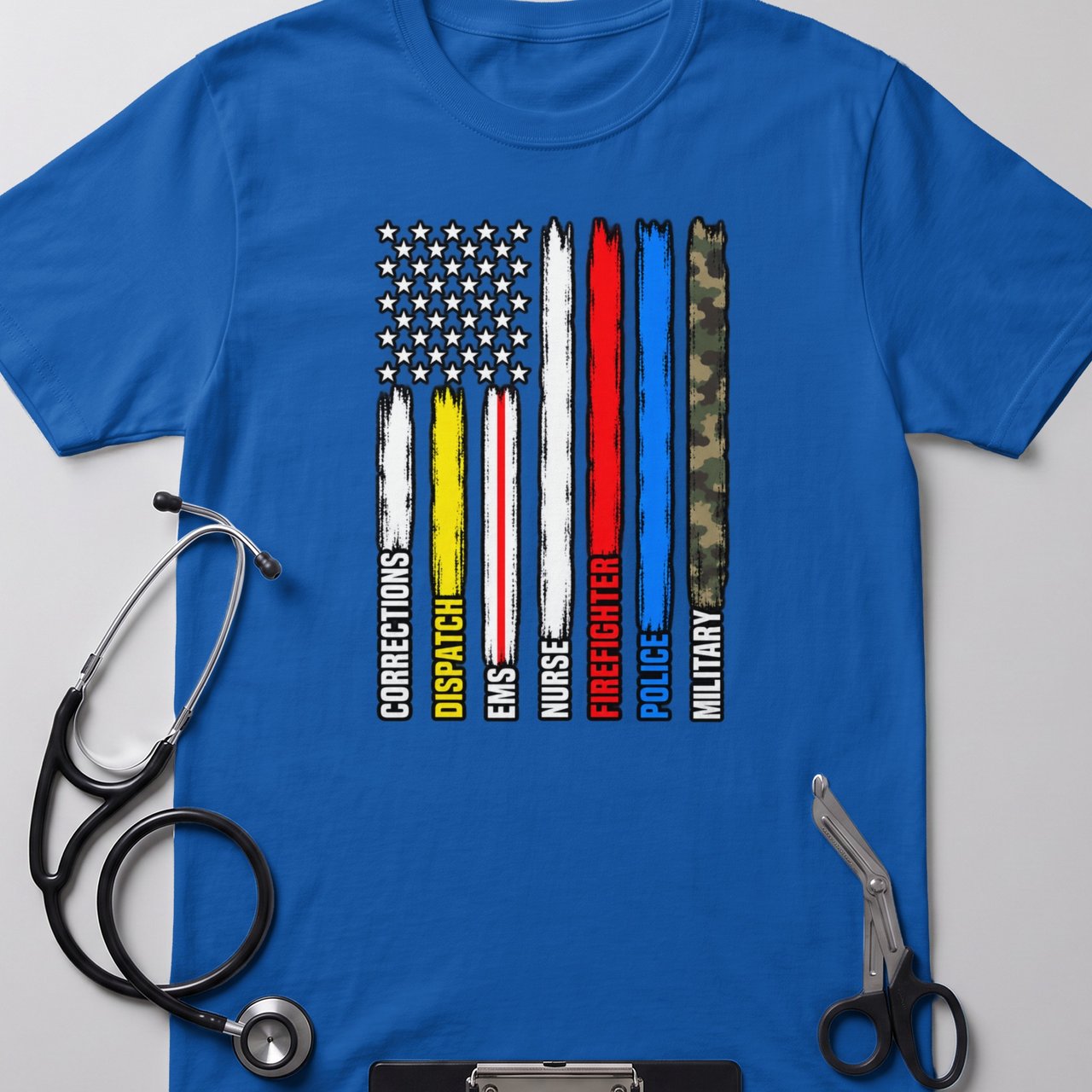 First Responder Flag Tee