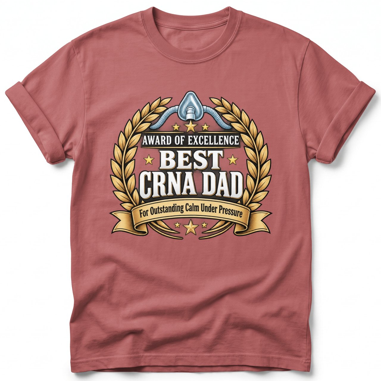 Best CRNA Dad Tee