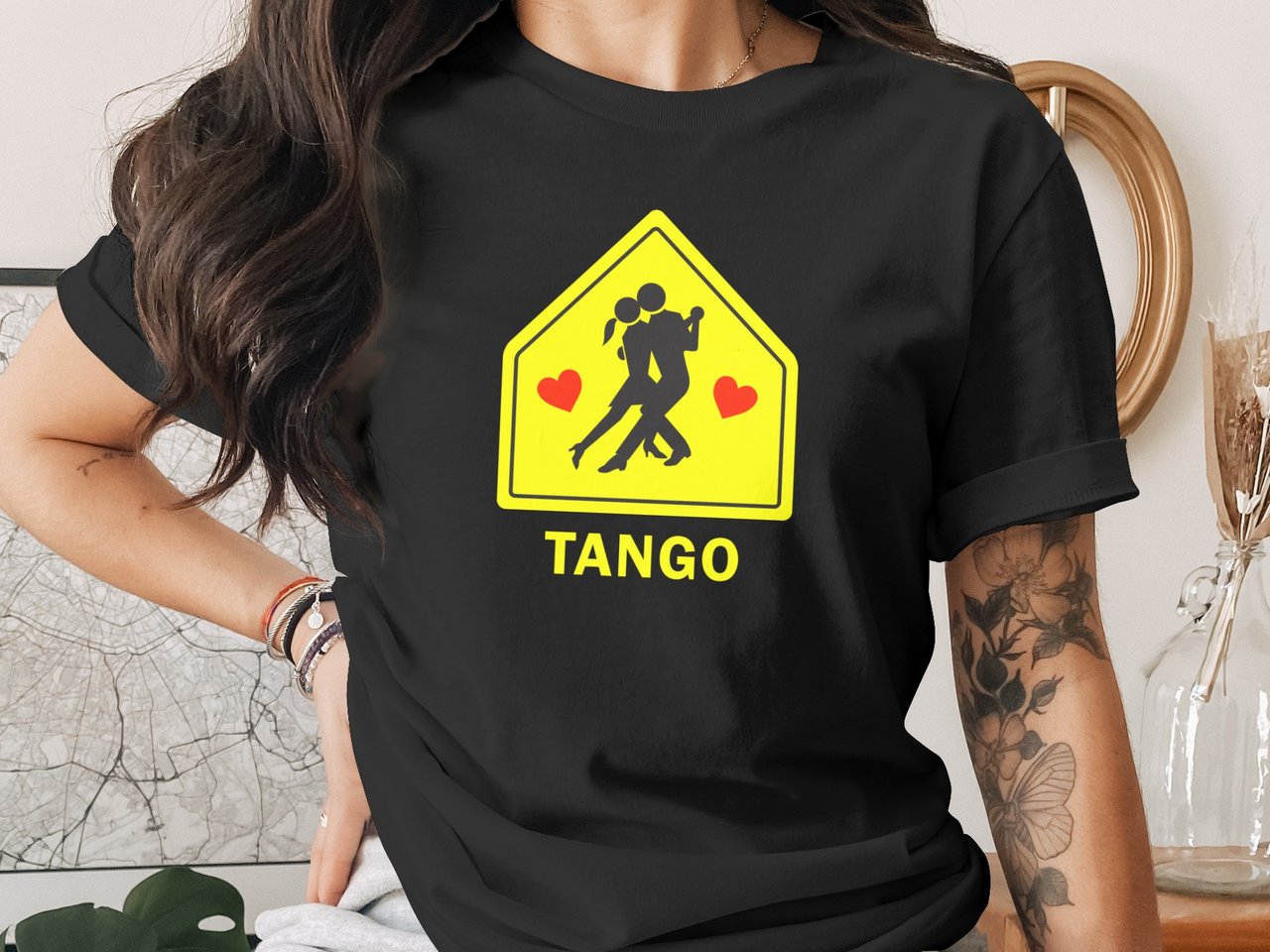 Tango Zone, I love Tango, t-shirt for lovers who love Argentine Tango