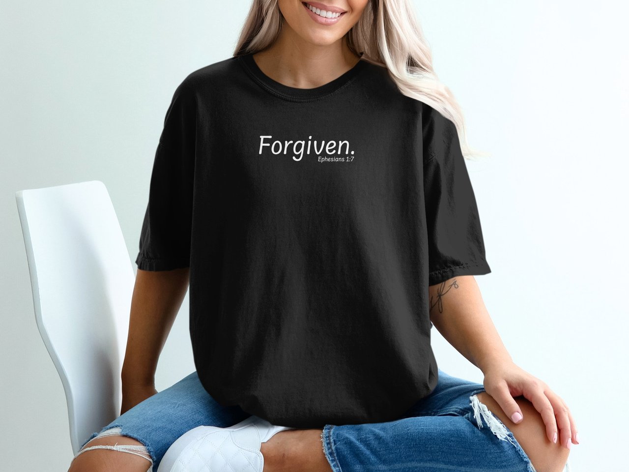 Forgiven Ephesians 1:7 Tee