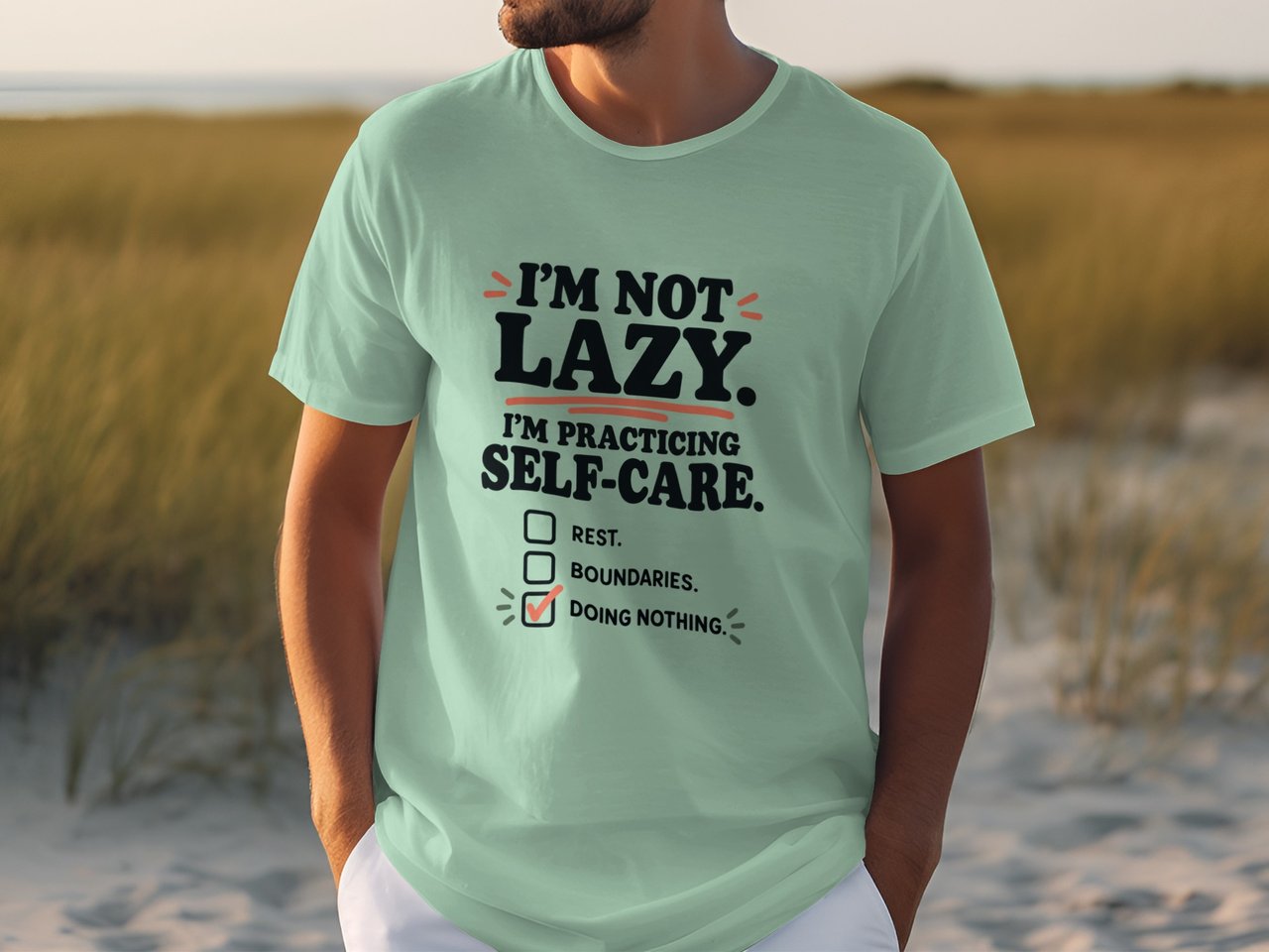 Practicing Self Care Tee