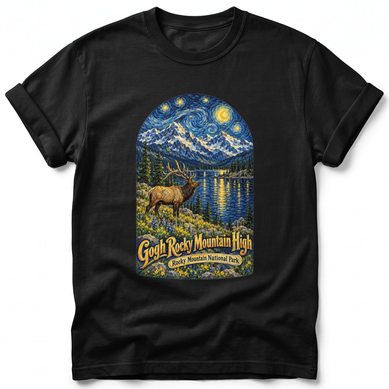 Gogh Rocky Mountain High ~ Comfort Colors Premium Tee